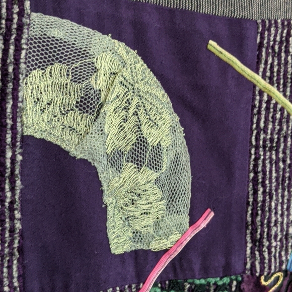 Nino Wong Super Cute soft Abstract Sweater Medium - Picture 5 of 7